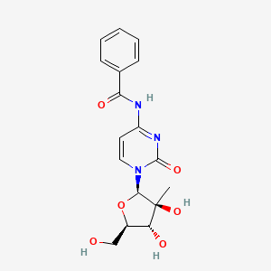 Benzamide, N-[1,2-dihydro-1-(2-C-methyl--D-arabinofuranosyl)-2-oxo-4-pyrimidinyl]-