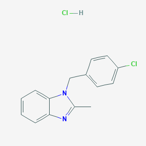 molecular formula C15H14Cl2N2 B154944 盐酸氯咪唑 CAS No. 74298-63-8