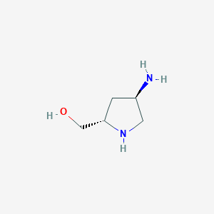 [(2S,4R)-4-aminopyrrolidin-2-yl]methanol