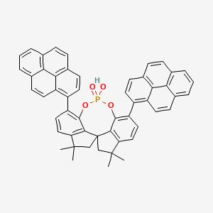 12-hydroxy-4,4,7,7-tetramethyl-1,10-di(pyren-1-yl)-5,6-dihydroiindeno[7,1-de:1',7'-fg][1,3,2]dioxaphosphocine 12-oxide