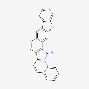 16H-Benzo[a]benzo[2,3][1]benzoselenopheno[5,6-i]carbazole