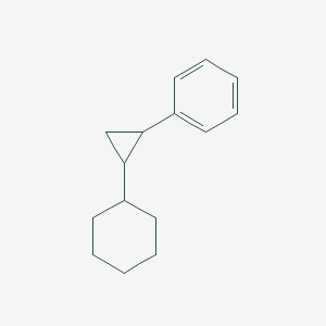 Benzene, (2-cyclohexylcyclopropyl)-