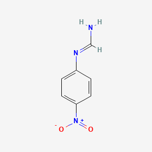 N'-(4-nitrophenyl)methanimidamide