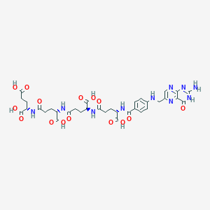 N-(4-{[(2-Amino-4-Oxo-3,4-Dihydropteridin-6-Yl)methyl]amino}benzoyl)-L-Gamma-Glutamyl-L-Gamma-Glutamyl-L-Gamma-Glutamyl-L-Glutamic Acid