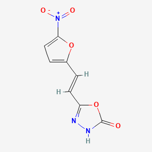 5-(5-Nitro-2-furylvinyl)-1,3,4-oxadiazoline-2-one