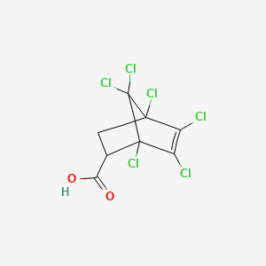 1,4,5,6,7,7-hexachlorobicyclo[2.2.1]hept-5-ene-2-carboxylic acid