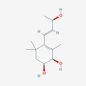 molecular formula C13H22O3 B15494815 Plucheoside B aglycone 