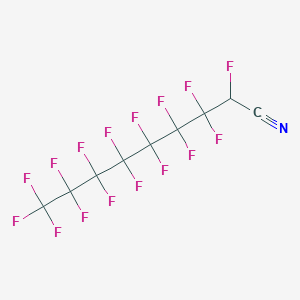 2,3,3,4,4,5,5,6,6,7,7,8,8,9,9,9-Hexadecafluorononanenitrile