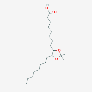 8-(2,2-Dimethyl-5-octyl-1,3-dioxolan-4-yl)octanoic acid