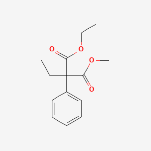 Ethyl methyl ethyl(phenyl)propanedioate