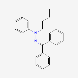 N-(benzhydrylideneamino)-N-butylaniline