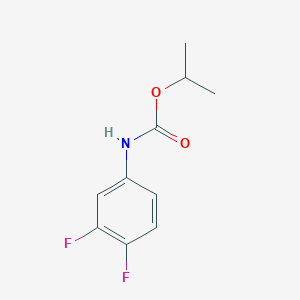 Propan-2-yl hydrogen (3,4-difluorophenyl)carbonimidate