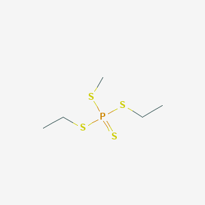 Diethyl methyl phosphorotetrathioate