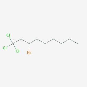 3-Bromo-1,1,1-trichlorononane