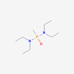 Phosphonic diamide, N,N,N',N'-tetraethyl-P-methyl-