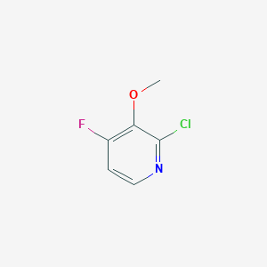 2-Chloro-4-fluoro-3-methoxypyridine