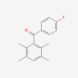 (4-Fluorophenyl)(2,3,5,6-tetramethylphenyl)methanone