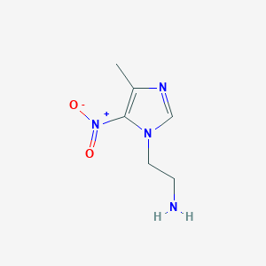 2-(4-Methyl-5-nitroimidazol-1-yl)ethanamine