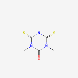 1,3,5-Trimethyl-4,6-bis(sulfanylidene)-1,3,5-triazinan-2-one