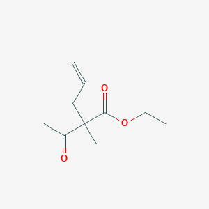 4-Pentenoic acid, 2-acetyl-2-methyl-, ethyl ester