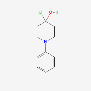 4-Chloro-1-phenyl-4-piperidinol