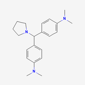 4,4'-[(Pyrrolidin-1-yl)methylene]bis(N,N-dimethylaniline)