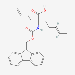 N-Fmoc-2-amino-2-(3-pentenyl)hex-5-enoic acid