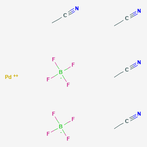 B154956 Tetrakis(acetonitrile)palladium(II) tetrafluoroborate CAS No. 21797-13-7