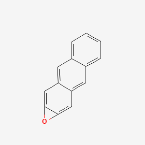 molecular formula C14H8O B15495606 Anthra[2,3-B]oxirene CAS No. 287-05-8