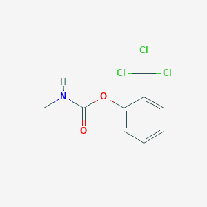 [2-(trichloromethyl)phenyl] N-methylcarbamate