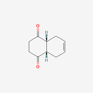 (4aR,8aS)-2,3,4a,5,8,8a-Hexahydronaphthalene-1,4-dione