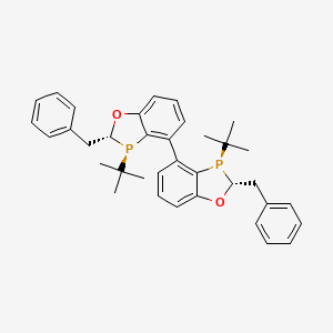 (2R,2'R,3R,3'R)-2,2'-Dibenzyl-3,3'-di-tert-butyl-2,2',3,3'-tetrahydro-4,4'-bibenzo[d][1,3]oxaphosphole