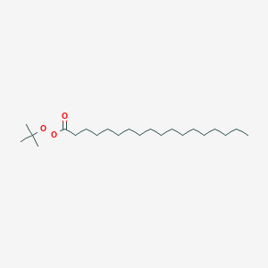 molecular formula C22H44O3 B15495796 Tert-butyl octadecaneperoxoate CAS No. 2123-89-9