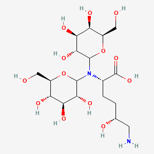 Glucosyl-galactosyl-hydroxylysine