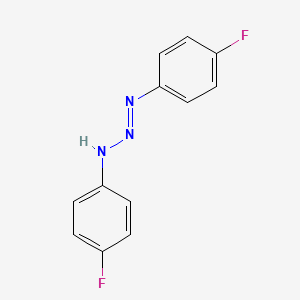 1-Triazene, 1,3-bis(4-fluorophenyl)-