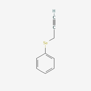 Benzene, (2-propynylseleno)-