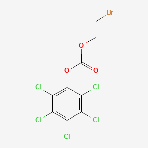 2-Bromoethyl pentachlorophenyl carbonate