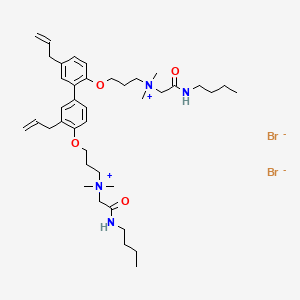 molecular formula C40H64Br2N4O4 B15496000 Antibacterial agent 28 