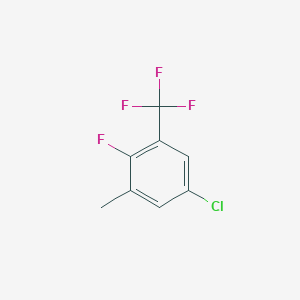 5-Chloro-2-fluoro-1-methyl-3-(trifluoromethyl)benzene