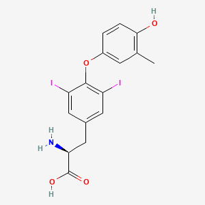 O-(4-Hydroxy-3-methylphenyl)-3,5-diiodo-L-tyrosine