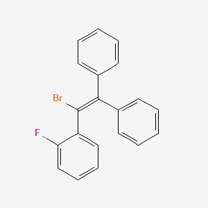 ETHYLENE, 1-BROMO-2,2-DIPHENYL-1-(o-FLUOROPHENYL)-