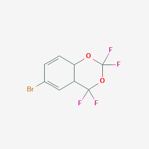 6-Bromo-2,2,4,4-tetrafluoro-4a,8a-dihydro-1,3-benzodioxin