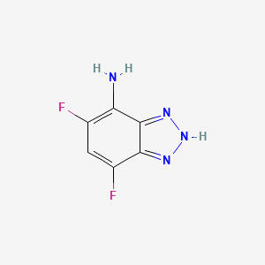 5,7-Difluoro-2h-benzotriazol-4-amine