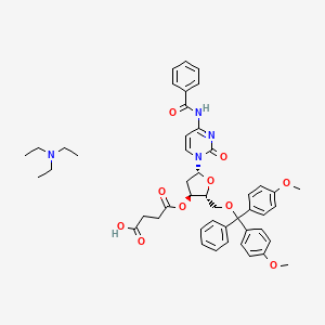 N4-Benzoyl-5'-O-(4,4'-dimethoxytrityl)-2'-deoxycytidine-3'-O-succinate, triethylamine salt