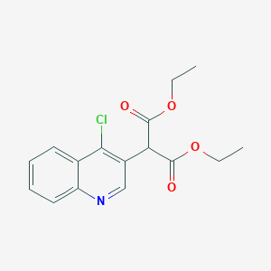 Diethyl(4-chloroquinolin-3-yl)propanedioate