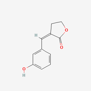 (3Z)-3-[(3-hydroxyphenyl)methylidene]oxolan-2-one