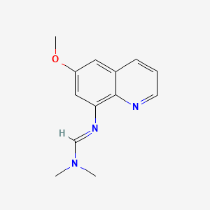 8-(Dimethylamino)methyleneamino-6-methoxyquinoline