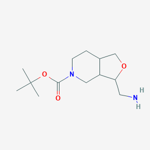 Tert-butyl 3-(aminomethyl)-octahydrofuro[3,4-c]pyridine-5-carboxylate