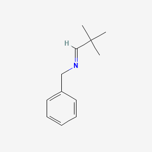 Benzenemethanamine, N-(2,2-dimethylpropylidene)-