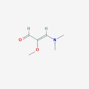 (Z)-3-(dimethylamino)-2-methoxyacrylaldehyde